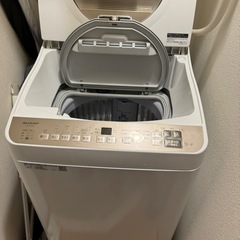 SHARP 縦型洗濯乾燥機 ゴールド系 ES-T5FBK-N [洗濯5.5kg /乾燥3.5