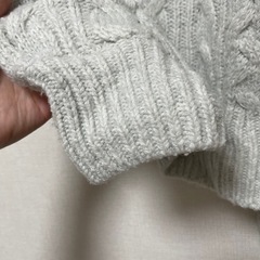 ニット　オープンショルダー　の画像