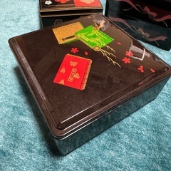 おせちなどにいかが？昭和レトロお重3点セットの画像