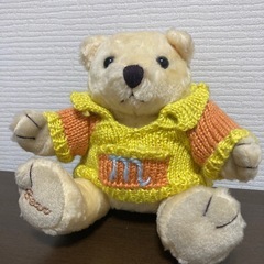 12/22ガレージセール　くまのぬいぐるみ
