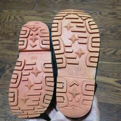 防寒ウレタン貼り長靴　レインシューズ　17cmの画像