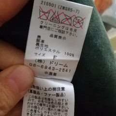 皮ジャケット (豚皮・緑系)の画像