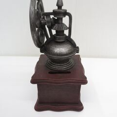 ■アンティーク風　貯金箱　コーヒーミルの画像