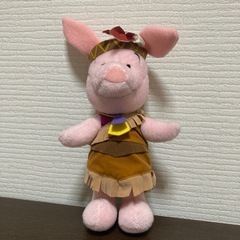 12/22ガレージセール　ピグレットぬいぐるみ