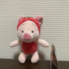 ガレージセール　タグ付　ピグレットぬいぐるみ