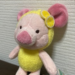 9/15ガレージセール　タグ付　ピグレットぬいぐるみの画像