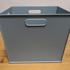 ニトリ バスケット Nインボックス たて型ハーフ グレイッシュブルー