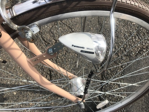 自転車　不具合無し　オートライト