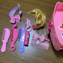 【お値下げ】メルちゃん　鏡台　かがみ　衣装タンス　箪笥の画像