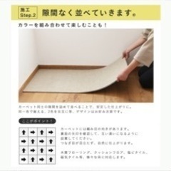 静床ライト 36枚　防音カーペットの画像