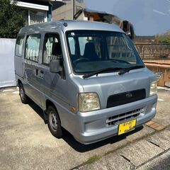 スバルサンバーV　ハイルーフ　4WD　車検R8.6迄　AT　エア...