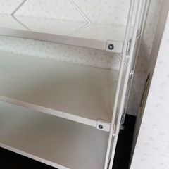 美品　無印良品　　スチールラック　メタルラックの画像