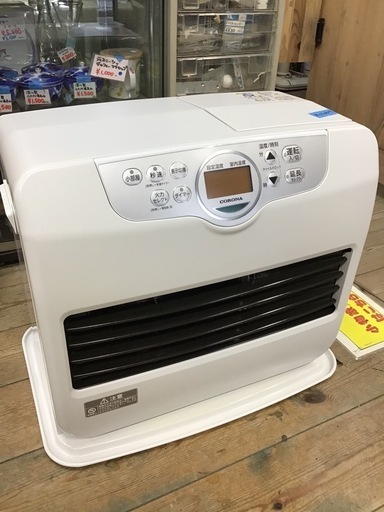 ●販売終了●CORONA    石油ファンヒーター　2022年製　7.2L    5.65kW     取説付　中古品