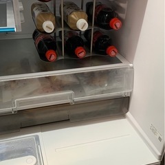 スチールボトルラック 冷蔵庫の有効活用