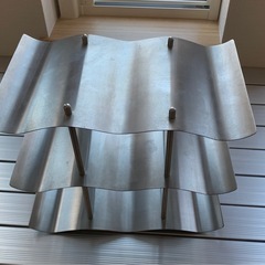 スチールボトルラック 冷蔵庫の有効活用の画像