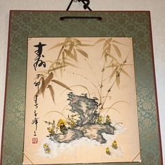 骨董市で出会った絵