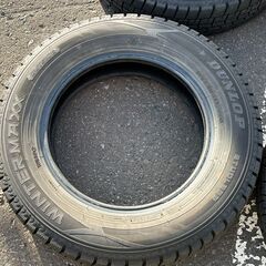 ★ バリ山！ ダンロップ ウィンターマックス WM02 145/80R13 2019年製 13インチ スタッドレスタイヤ 8～9分山！ 4本セット T-1155 リサイクルショップ札幌 買取本舗の画像