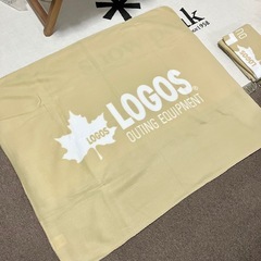 2枚 大判　LOGOS  ロゴス 大判 フリース ブランケット