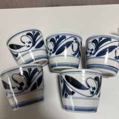 砥部焼　湯呑み
