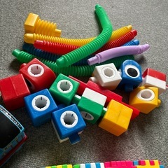 ★きかんしゃトーマス★ブロック★おもちゃ【お話し中】★まとめてセットの画像