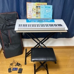 YAMAHA EZ-J220 キーボード スタンド・イス・付属品...