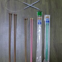 クローバー編み棒など編み棒色々6セット