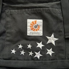 【決定】エルゴベビー オリジナル ベビーキャリア ナイトスカイ 抱っこひも 星柄 黒の画像