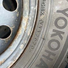 ヨコハマスタッドレス！バリ溝！155/70R13　の画像