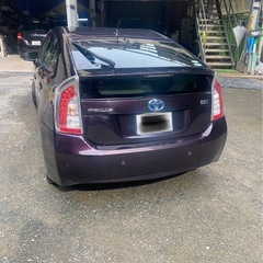 プリウス30後期,平成24, 2012年,走行84000Kmキロ,バックカメラ,ドライブレコーダー,事故防止コーナーセンサー,NAVI,BLUETOOTH,TV,の画像