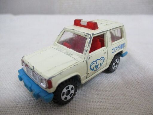 GΣ46 ミニカー TOMY トミカ コアラ建設 三菱 パジェロ NO.69 1/60 検：ただいま工事中セット ギフト 日本製 当時物 絶版