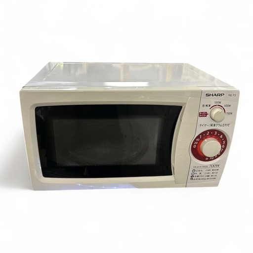 【美品】SHARP シャープ 電子レンジ 2016年製 RE-T3-W5 100v/50Hz