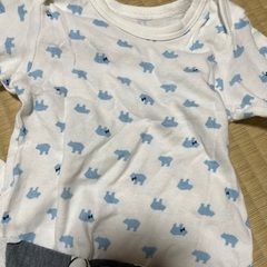 美品　男の子　80 長袖Tシャツ　ロンパースの画像