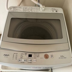 【高年式】AQUA 全自動洗濯機 AQW-S55M 5.0kgの画像