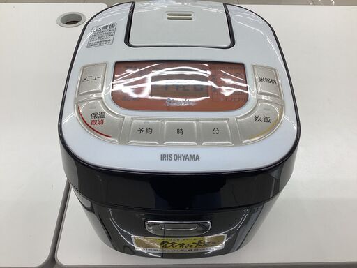【6ヵ月保証】炊飯器　IRIS OHYAMA　RC-MB30-B　5.5合