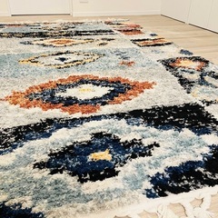モロッコ　ボヘミアンスタイルラグ　200×250㎝の画像