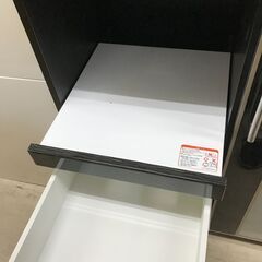 レンジボード　キッチンカウンター　レンジ台 ②ニトリ キッチンカウンター ポスティア 幅90cm 木目 光沢