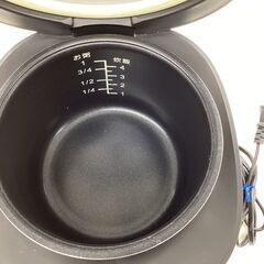 【6ヵ月保証】炊飯器　PURETONE　HTS-350BK　4合の画像