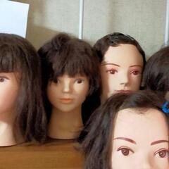 美容師　カットモデル　マネキン　7体セット