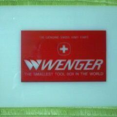 ＷＥＮＧＥＲ　プレート看板　＃１