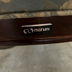 K2410-500 maruni ブリティッシュコレクションソファ キズ・汚れあり 中古②の画像