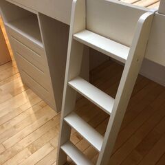 ▼値下げ▼【倉庫保管】ロフトベッド キッズネスト イトーキ ミドルベッドD デスクベッド システムべッド ※マットレスは付属しません 💳自社配送時🌟代引き可💳※現金、クレジット、スマホ決済対応※の画像