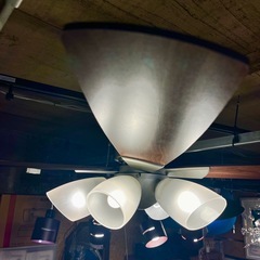 【倉庫保管中】　DAIKO/大光電機 シーリングファン リモコン付き　シーリングファンライト インテリアファンライト 薄型シーリングファンライト サーキュレーター効果 プロペラ　軽量 薄型 6灯 4枚羽根 の画像
