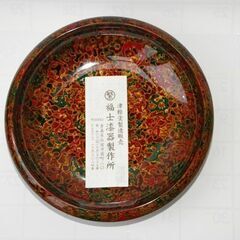 津軽塗の菓子器　
