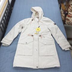 未使用タグ付き トミーヒルフィガー レディース ロングコート Sサイズ ホワイト系 TOMMY HILFIGER 札幌市 北区 屯田店の画像