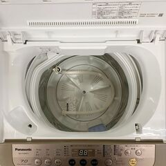 24C686_ジB Panasonic パナソニック 7.0kg全自動洗濯機 NA-F70PB11 2018年製 現状品 中古の画像