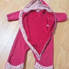 ハッカベビー アウター カバーオール ベビー服 女の子の画像