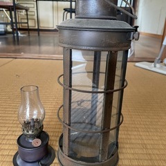 アンティークオイルランタンの画像