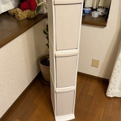 3段ゴミ箱
