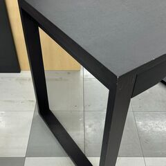 【リユースのサカイ千葉中央店】デスク 黒 H72×D59×W90 クリーニング済み TC1831の画像