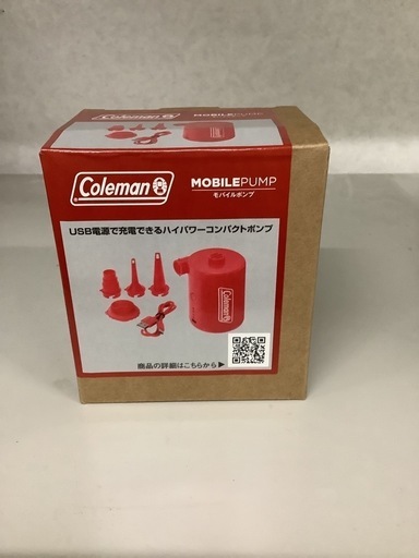 Coleman モバイルポンプ　　リサイクルショップ宮崎屋　佐土原店　24.12.29F